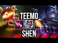 League of Legends Temoo WS shen