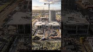 Timelapse, the construction process of the commercial complex #aistories #hope #timelapse #building
