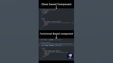 Class component VS Functional Component React