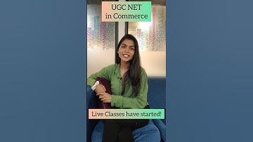 UGC NET in Commerce Live Classes