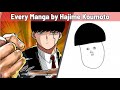 every manga by Hajime Koumoto (MASHLE)