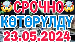🇰🇬курс Кыргызстан 🤝 курс валюта сегодня  23.05.2024 курс рубль #курс #сегодня