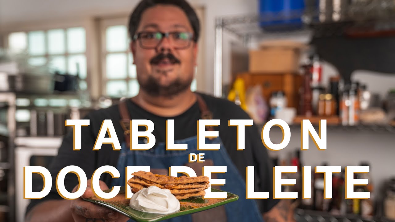 Tableton de Doce de Leite com chantilly de cachaça! | ROCCA EM CASA com Tenente #2