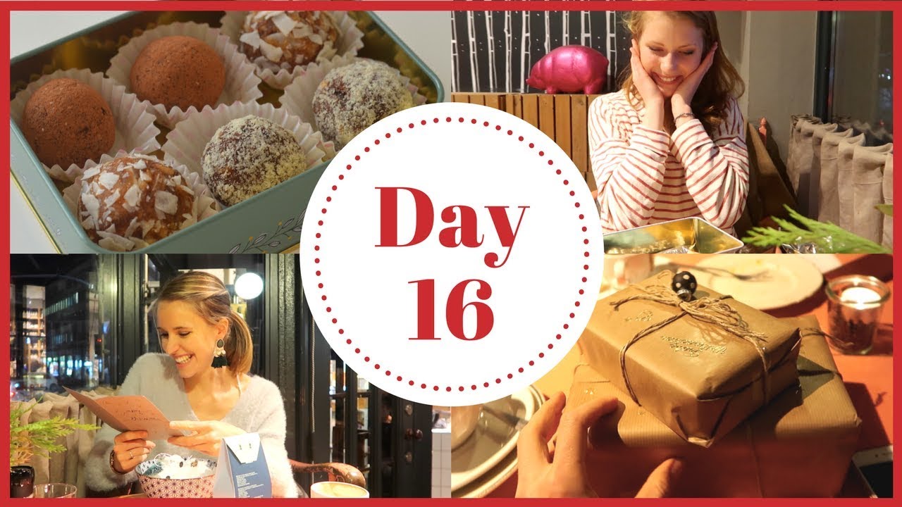 ENERGY BALLS & ZWEITE BESCHERUNG | Vlogmas Day 16