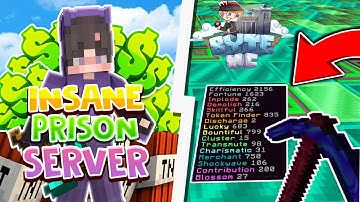 *NEW* INSANE MINECRAFT PRISON SERVER IN 2022! - *AMAZING* Rankup Method ByteMC Ep.2