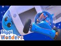 Blippi &amp; D.Bo Blast Off to Space! Meet Rihanna the Rocket &amp; Float in Zero Gravity | Blippi Wonders