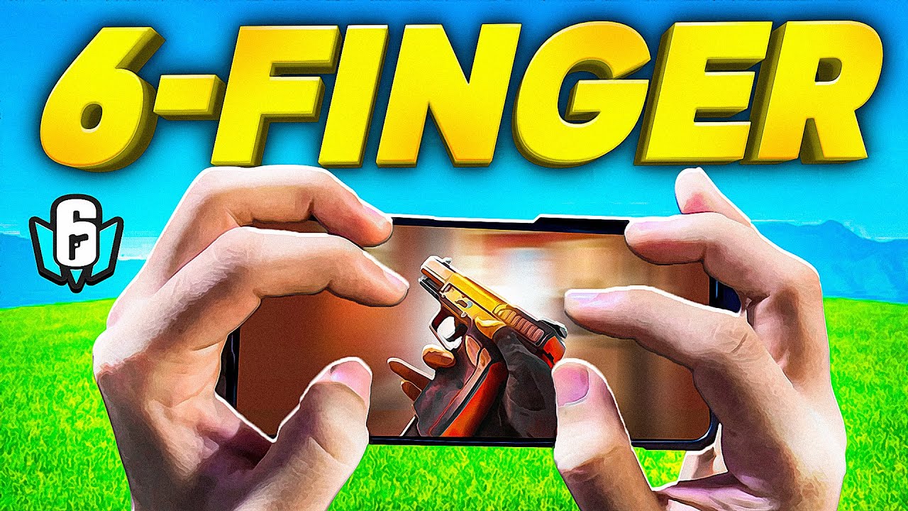 Rainbow Six Mobile 6 FINGERS CLAW HANDCAM! - YouTube