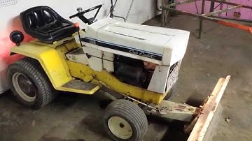 IH CUB CADET 149 STARTUP AND RUN