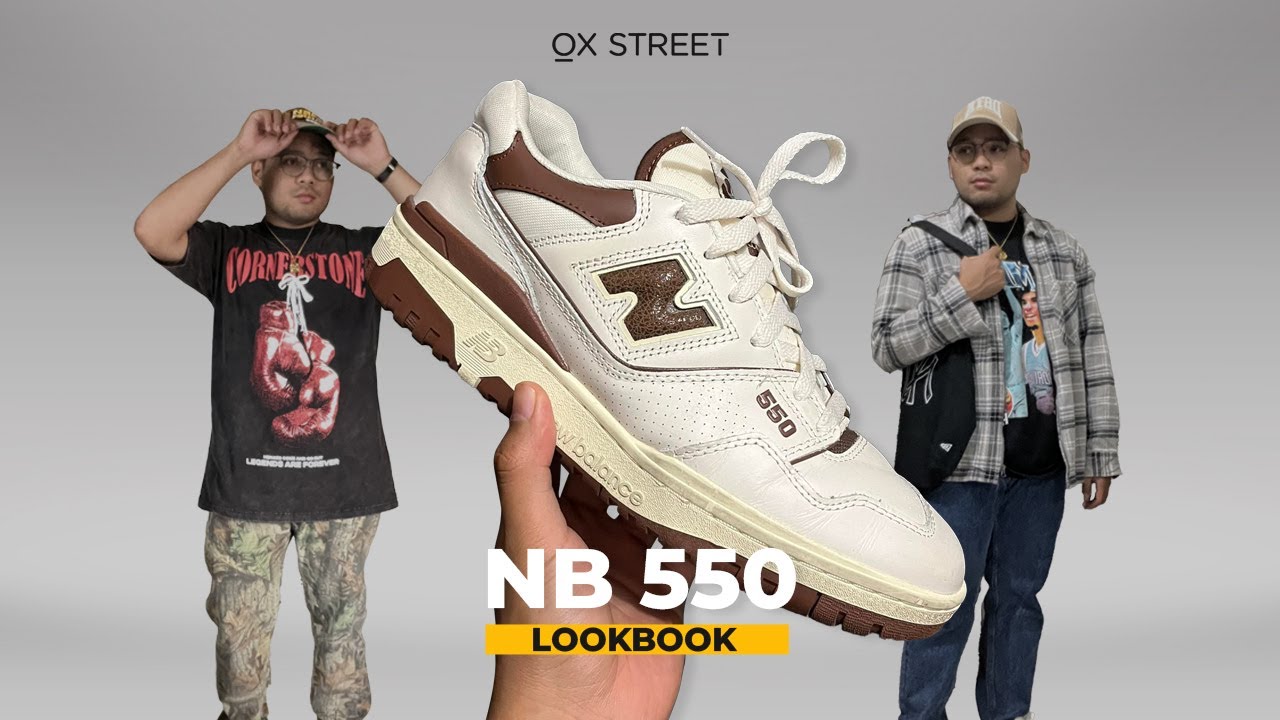 new balance 550 lookbook