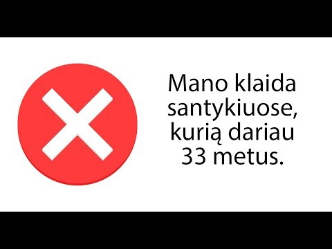 Video: Kas Daro Mus Vienišus Santykiuose?