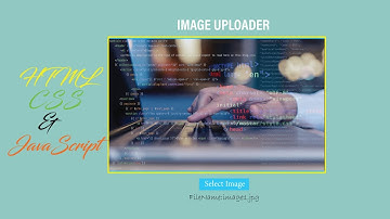 Image uploader using Html ,CSS and JavaScript 🔥🚀