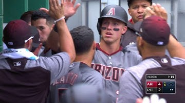 ARI@PIT: Iannetta drives in Lamb with a groundout