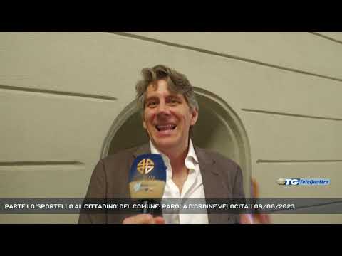 PARTE LO 'SPORTELLO AL CITTADINO' DEL COMUNE: PAROLA D'ORDINE VELOCITA' | 09/06/2023