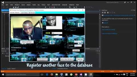 Face Recognition with Automatic Attendance Marking & Face Tracking using Arduino & C#