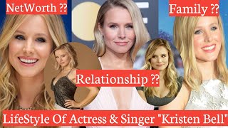 Actress & Singer "Kristen Bell" LifeStyle| Age, NetWorth, Career, Family | #Data Is Everything