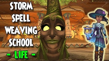 Wizard101: 🌩️ STORM ➕ 🍃LIFE - WEAVING RANK 1 QUEST