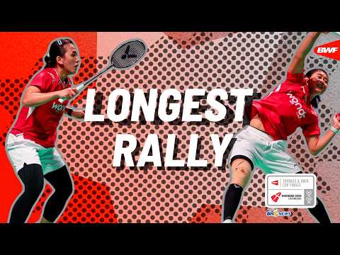 BWF Thomas & Uber Cup Finals 2026 | Longest Rally of the Week