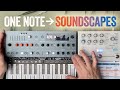 Ambient Soundscapes From ONE NOTE — MicroFreak + Microcosm
