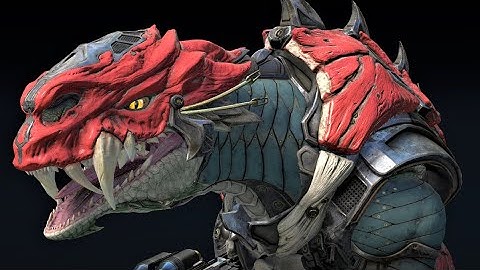 Quake Champions Sorlag gameplay using Nvidia Reflex