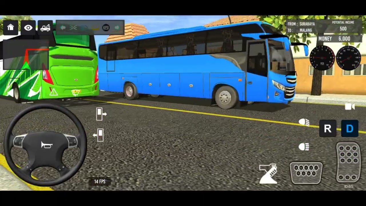 2024 Indonesia Bus Simulator || Episode - 5 ||Bus Driving Android Gameplay