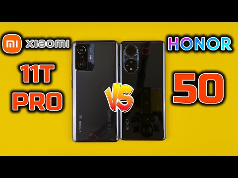 XIAOMI 11T PRO VS HONOR 50 SPEED TEST