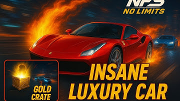 🎯"I Opened GOLD Crates and Got a Crazy Luxury Car! | NFS No Limits"