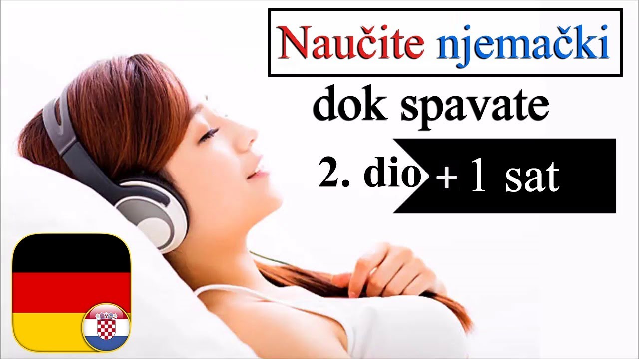 Nauči Njemački dok spavaš 2.  dio   nauci-njemacki.com