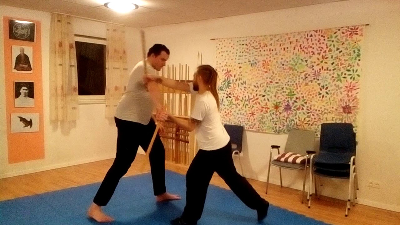 Escrima: Throw with Baston Drill 3