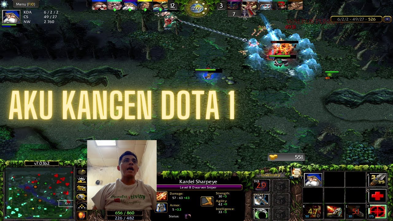 DOTA 1 SERVER RGC | RUTIN UPLOAD KAH..? | 