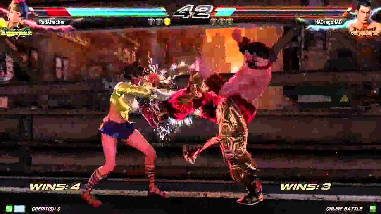Tekken7 josie(redattacker) vs feng(HAO) korea online battle