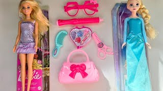 Barbie Extra Fashion Doll Unboxing Review Dolls 1, 2 | Mattel Disney Princess | Wardrobe  Collection