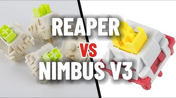 NIMBUS V3 (YELLOW/RED) vs. Reaper (GREEN) Switches Sound Test | Aula F75