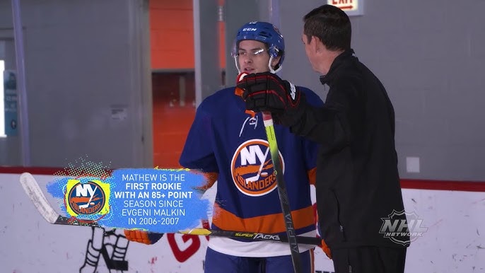 Mat Barzal was skating today. He wants to be back just as bad as we want  him to be back the more he skates the closer he gets to returning…