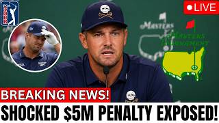 🚨Golf World SHOCKED Bryson DeChambeau Hit With $5M Penalty at The Masters