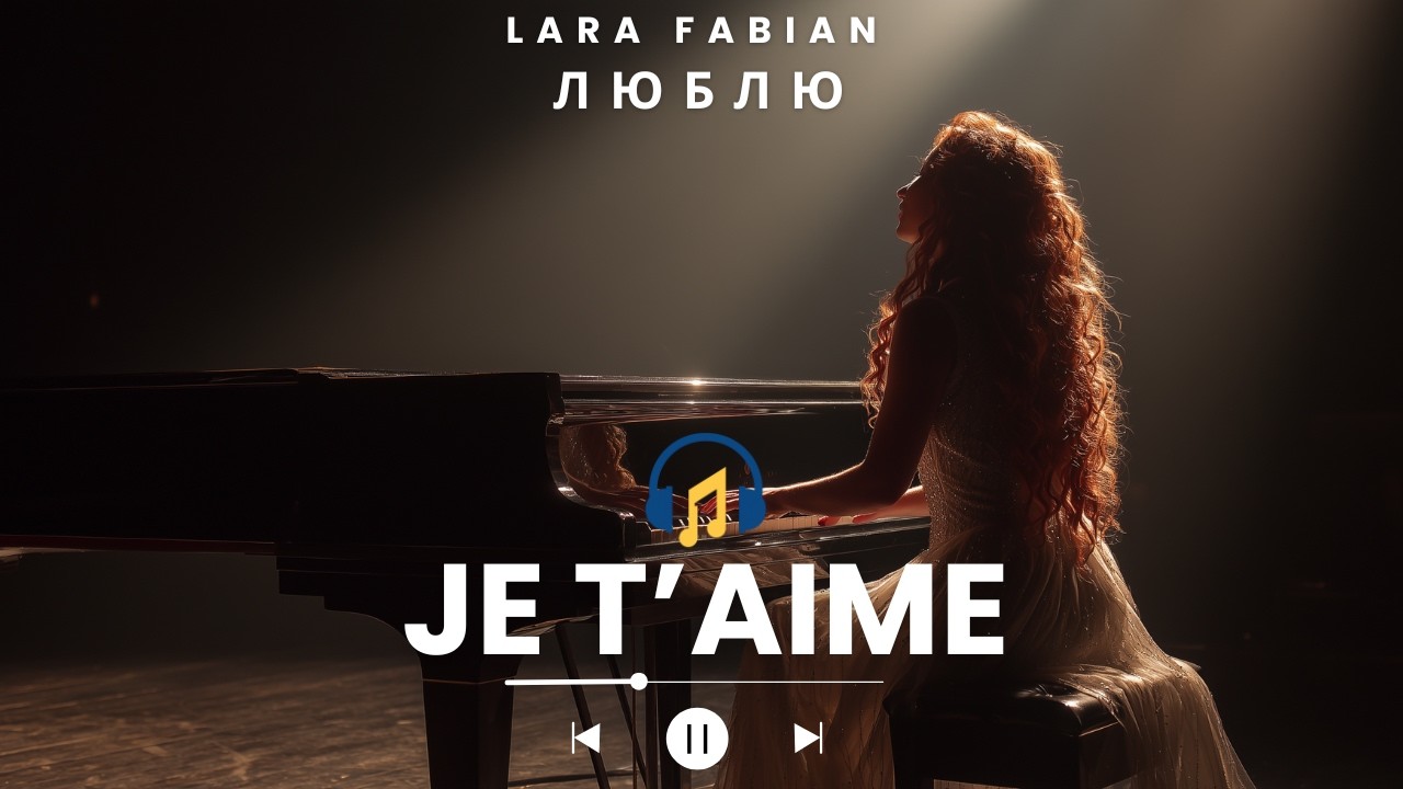 Легендарне Je T'aime Українською | Lara Fabian | Люблю | Piano Version