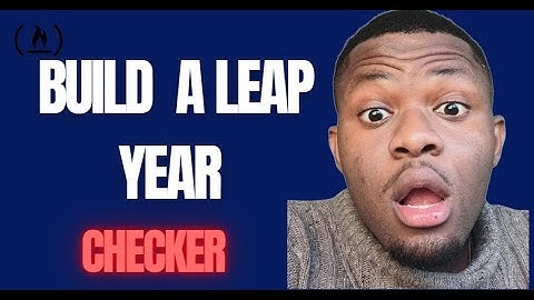 Tutorial 3: JavaScript Leap Year Checker Function (FreeCodeCamp Challenge)