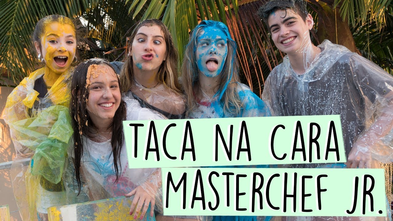 Taca na Cara Masterchef Jr. ft. Ivana, Edu, Sofia e Livia || Valentina Schulz
