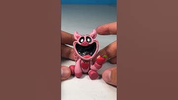 ➤How to make PICKY PIGGY with POLYMER CLAY •POPPY PLAYTIME CHAPTER 3: Smiling critters