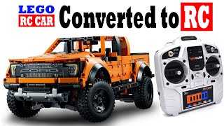 Converted my LEGO Ford Raptor F-150 A55355 to RC Car | JLCPCB | The H Lab