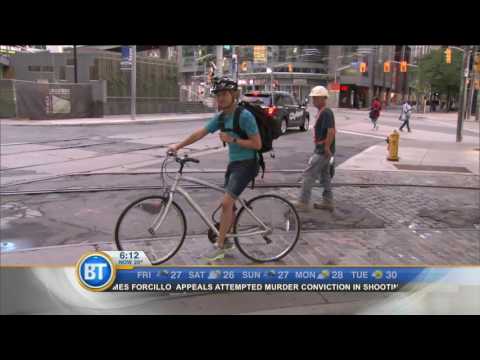 #BTBikes: Winston cycles through Toronto (1 of 4)