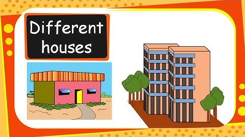 Science - Different Types of Houses and Building Materials  - English