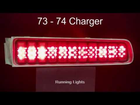 1973-74 Charger Sequential LED Taillights by Easy Performance Products