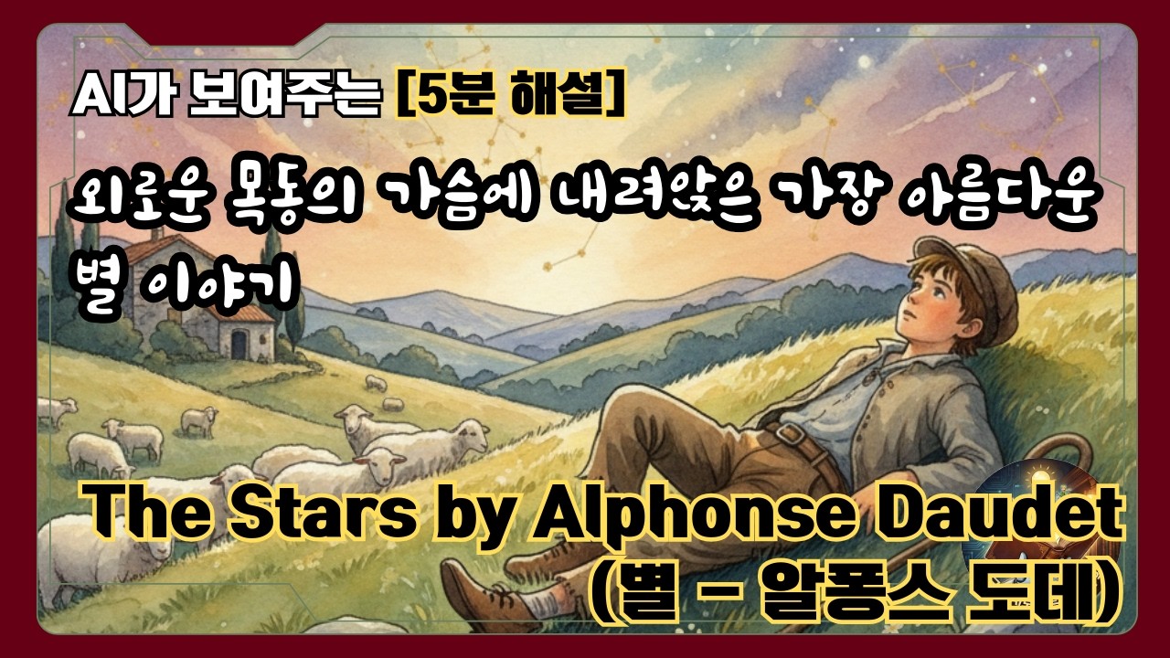 [5분 해설] 별(The Stars) 외로운 목동의 가슴에 내려앉은 가장 아름다운 별 이야기