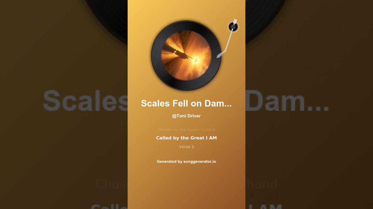 Scales Fell on Damascus Road