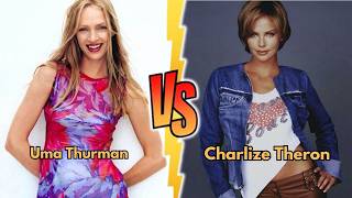 Evolution of Charlize Theron and Uma Thurman | Birth to 2025 - Who Aged Better?