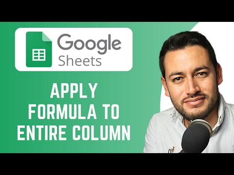 How To Apply Formula to Entire Column in Google Sheets | automatically | Google Sheets Tutorial