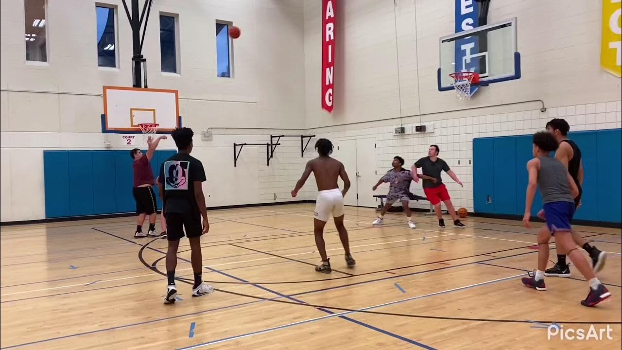 5 V 5 PICKUP BASKETBALL GAME AT THE YMCA YouTube