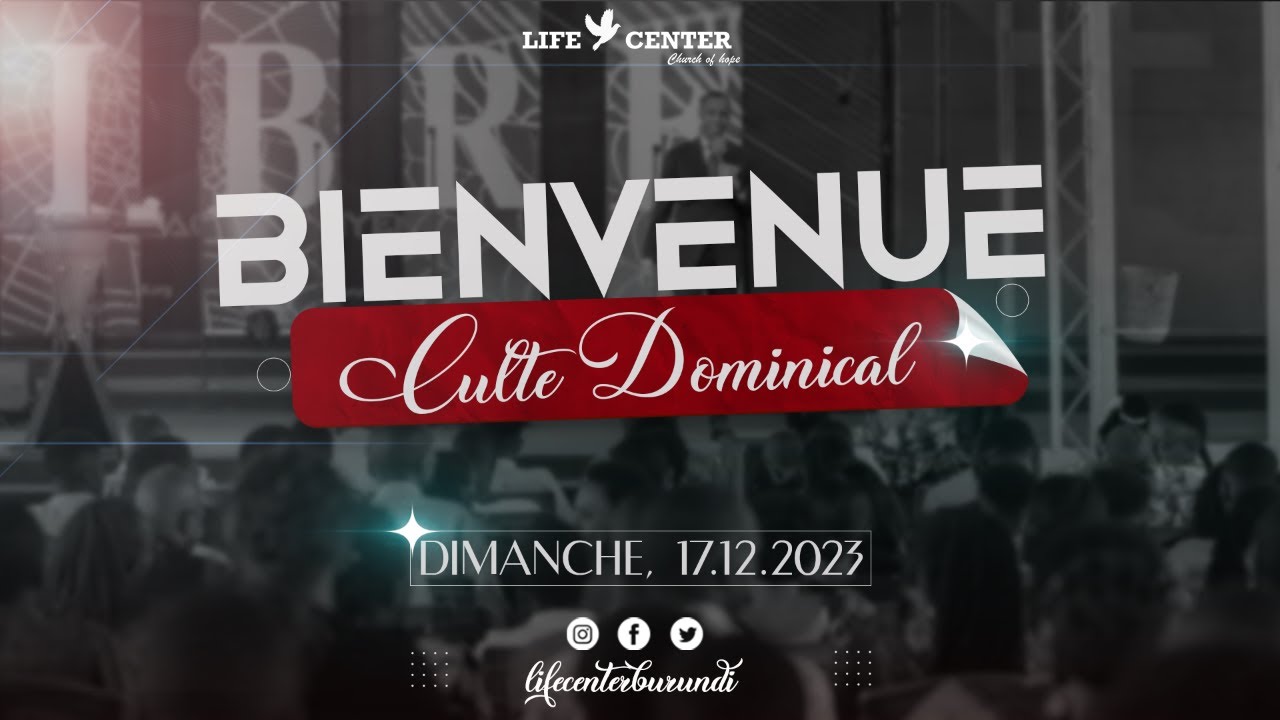 Il me perfectionne avec pasteur Kagisye Marc - Dimanche le 17 décembre 2023