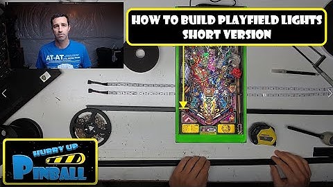 HurryUpPinball - How to build Playfield Lights - Short Version