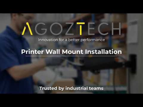 AGOZ - Printer Wall Mount Installation Guide